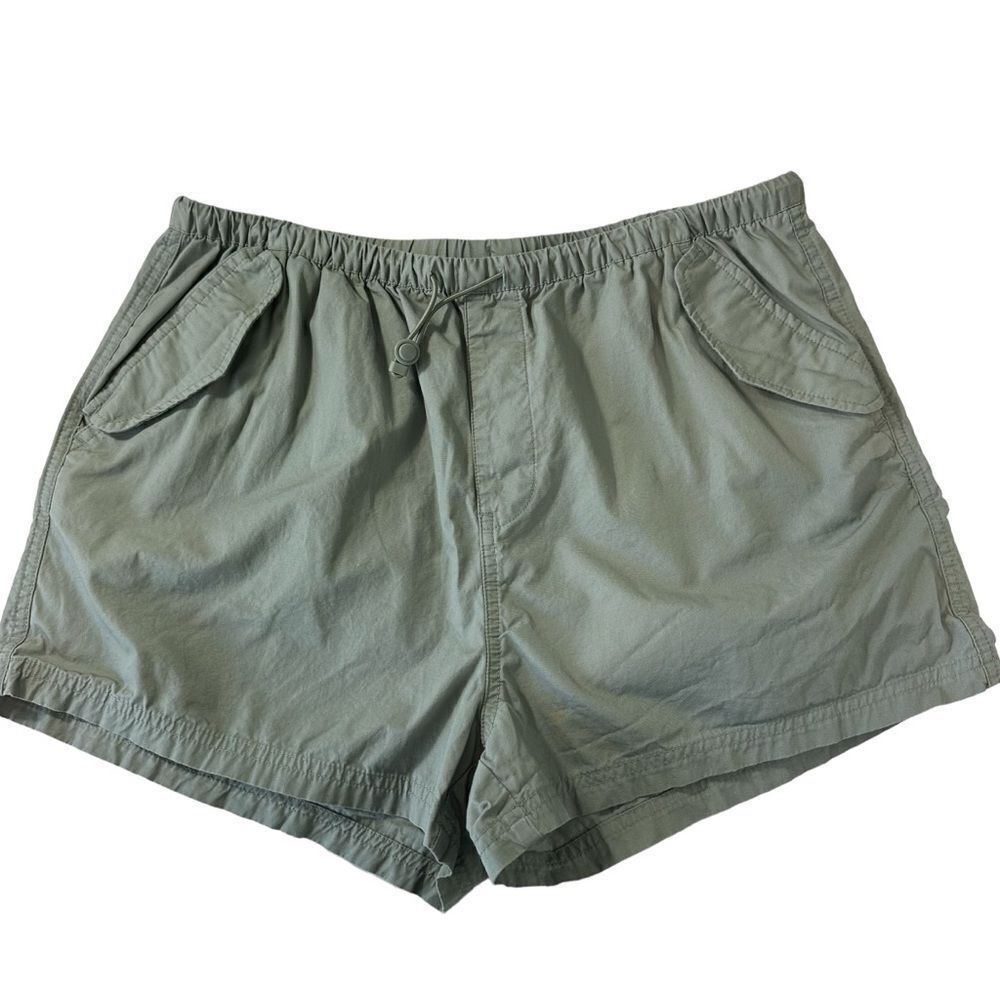 H&M Divided Green 3"‎ Utility Shorts, Size M